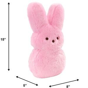 Adorable 15" Pink Plush Peep - Perfect Easter Gift!